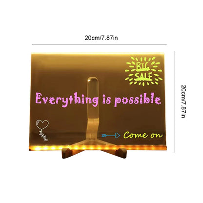 Tableau LED Éducatif et Créatif