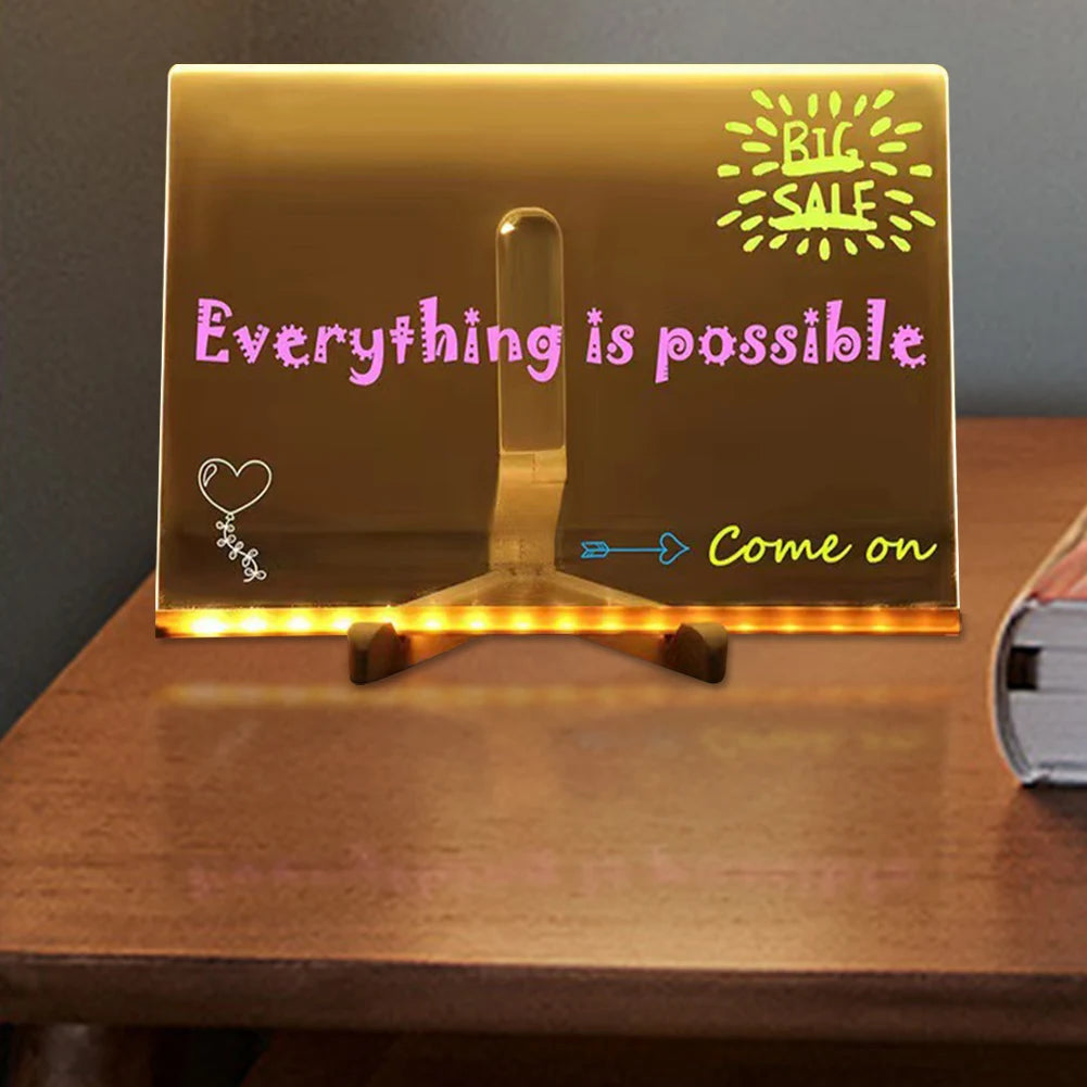 Tableau LED Éducatif et Créatif